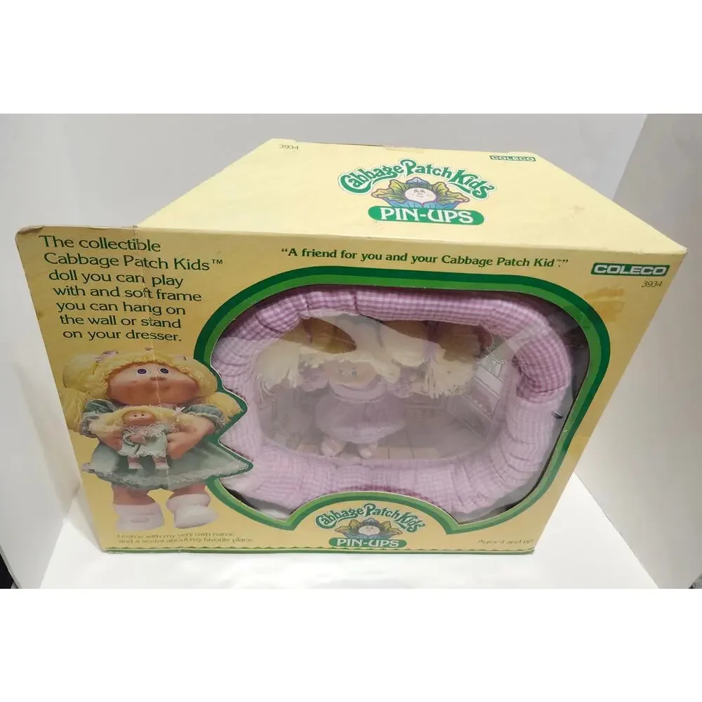 Cabbage Patch Kids Pin-Ups Candi Jilly Sweet Shop Sealed Vintage Coleco